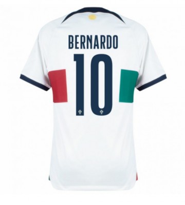 Portugal Bernardo Silva #10 Bortedrakt VM 2022 Kortermet